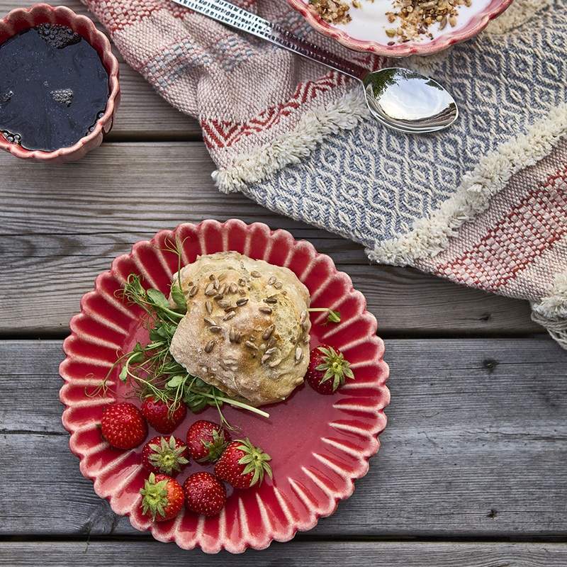 Plato cermico Hulda Affari of Sweden