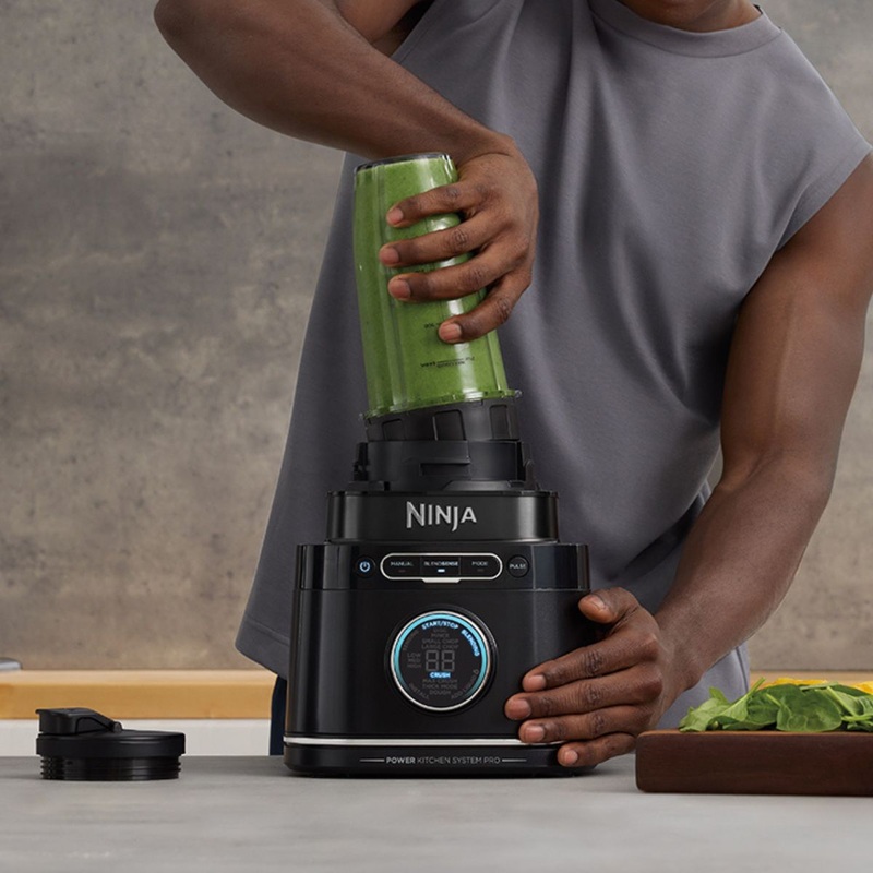 Procesador de alimentos y batidora de vaso 3 en 1 Detect Power Pro TB401 Ninja