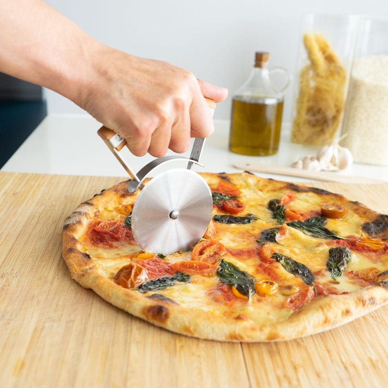 Rueda cortapizzas de acero inoxidable Full Circle