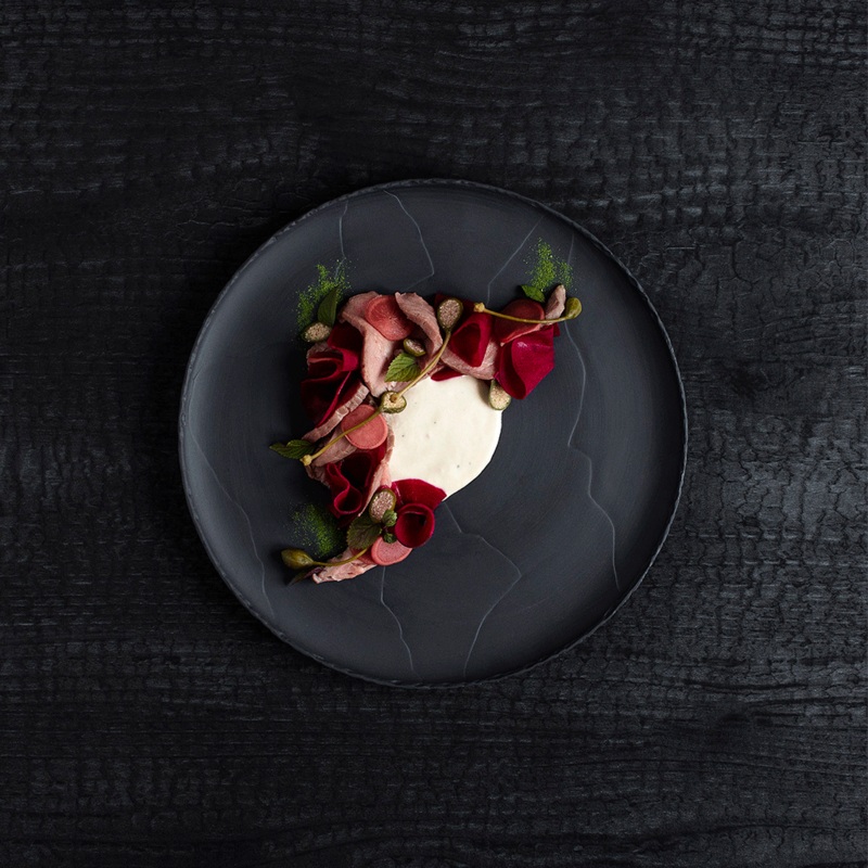 Plato de pizarra Revol