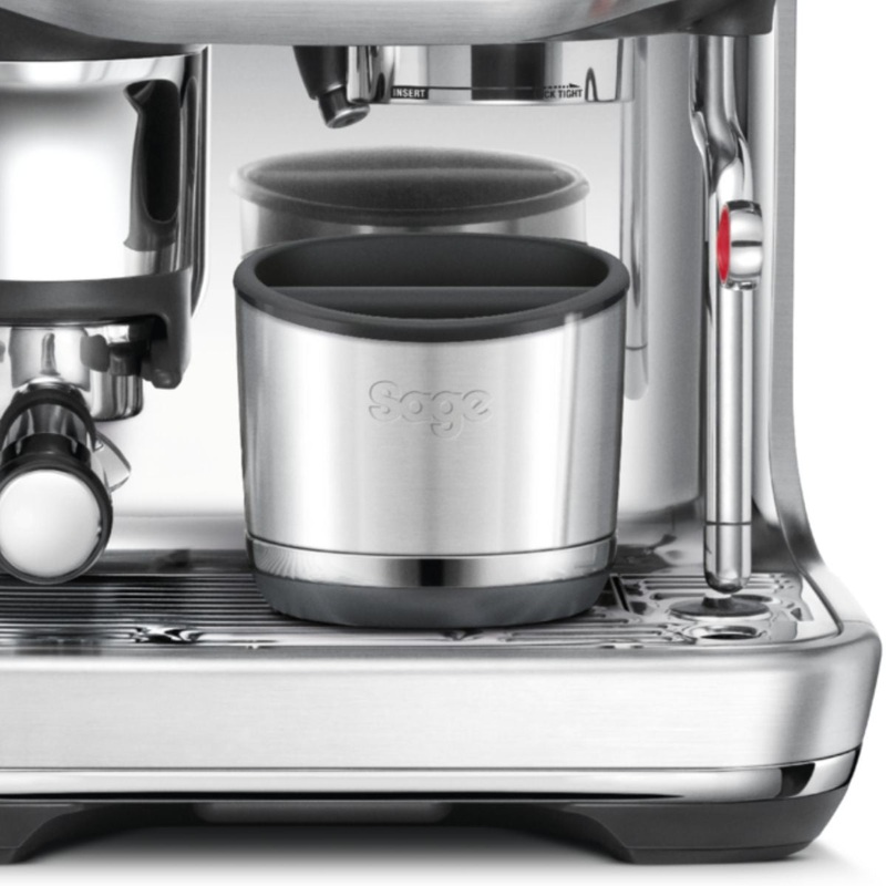 Recipiente para posos de acero inoxidable The Knock Box Sage Breville