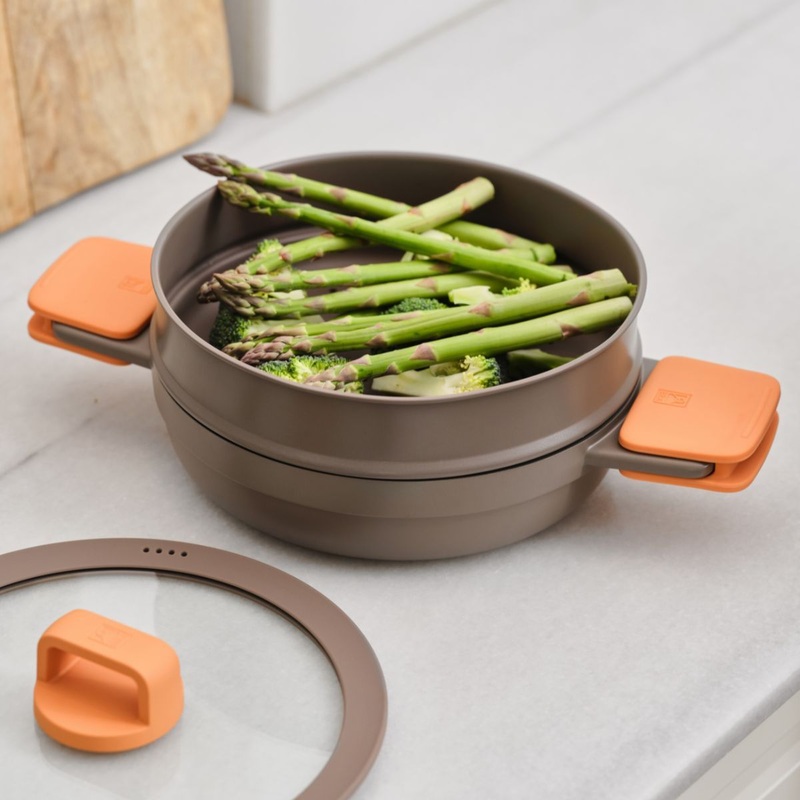 Vaporera y molde repostera antiadherente Compac Pro Bra