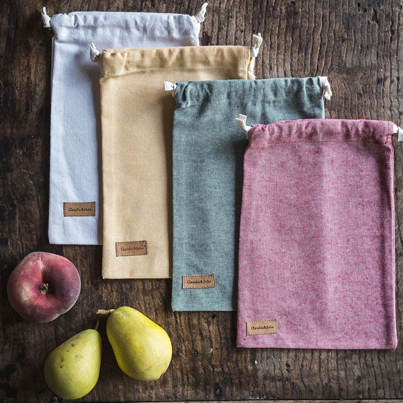 Bolsa merienda y multiusos 22 x 33cm Claudia&Julia