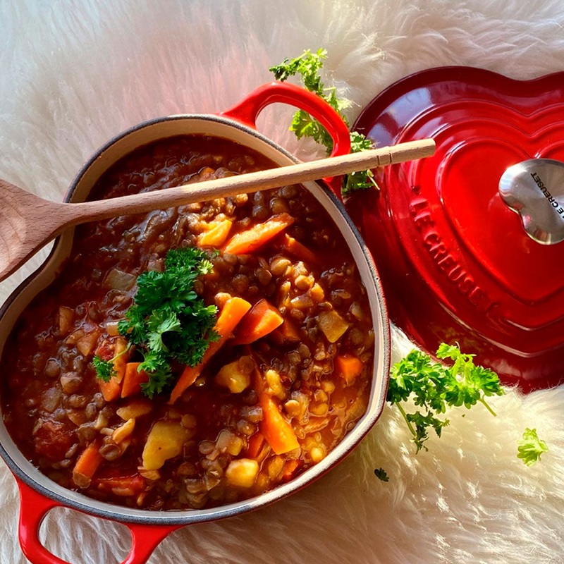 Cocotte corazn Le Creuset