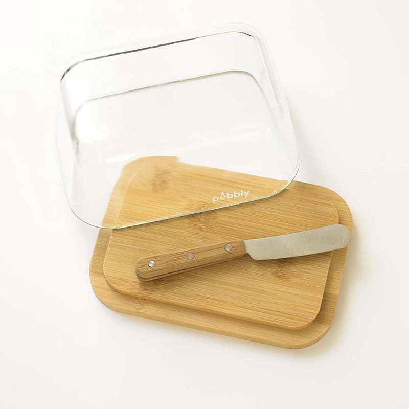 Set mantequillera y cuchillo de Pebbly