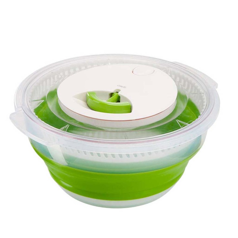 Centrifugadora de ensalada plegable de Emsa