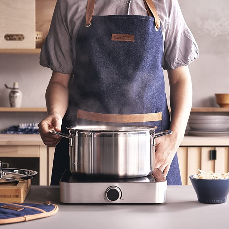 Delantal Denim Le Creuset