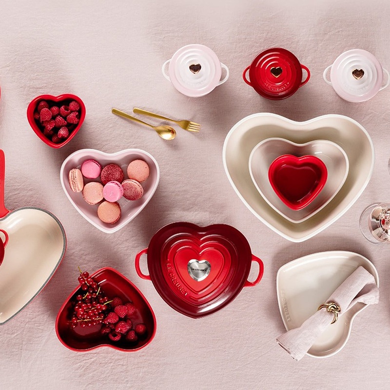 Plato corazn hondo Le Creuset