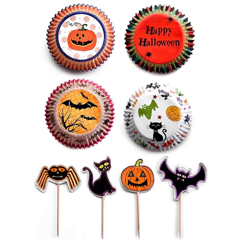 Set para cupcakes Halloween Ibili
