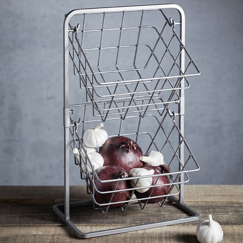 Cesta metlica de dos niveles Industrial Kitchen de KitchenCraft