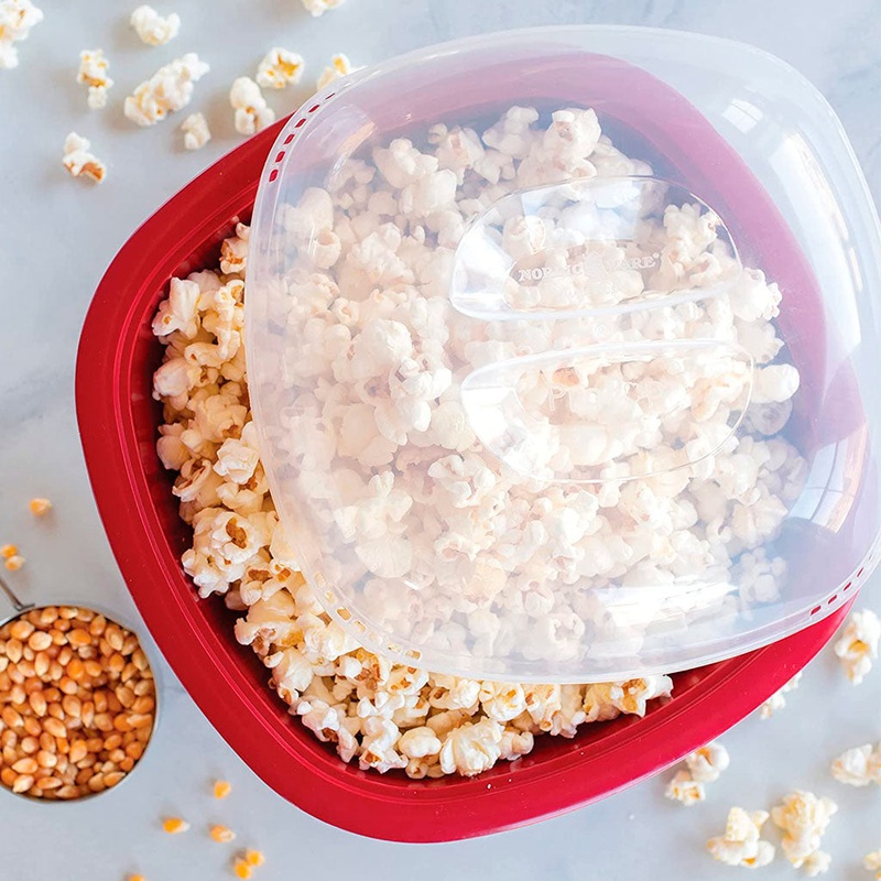 Palomitero Nordic Ware: Bol con tapa para palomitas