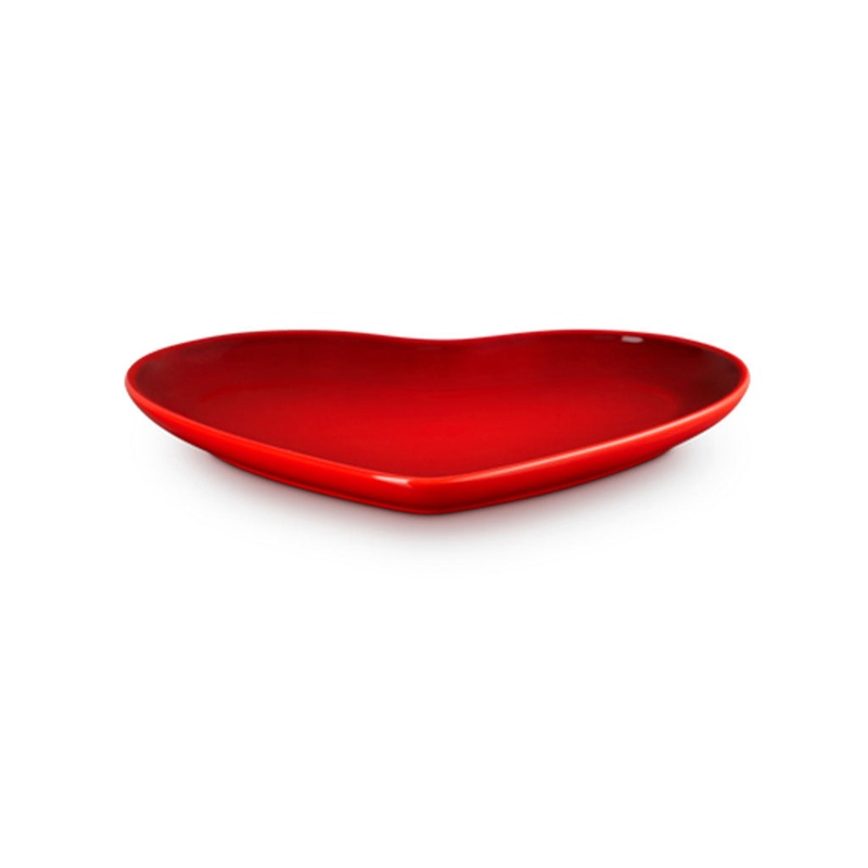 Plato cermico corazn Le Creuset