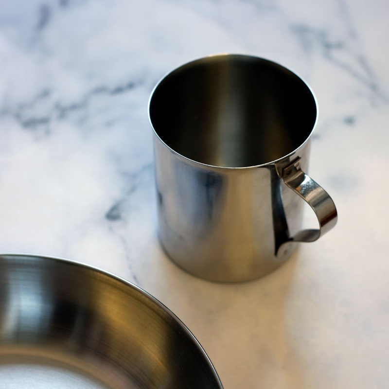 Taza de acero inox de Ilsa