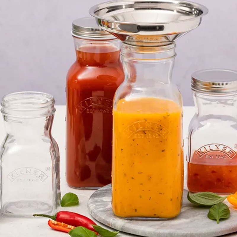 Botella para zumos y salsas Kilner