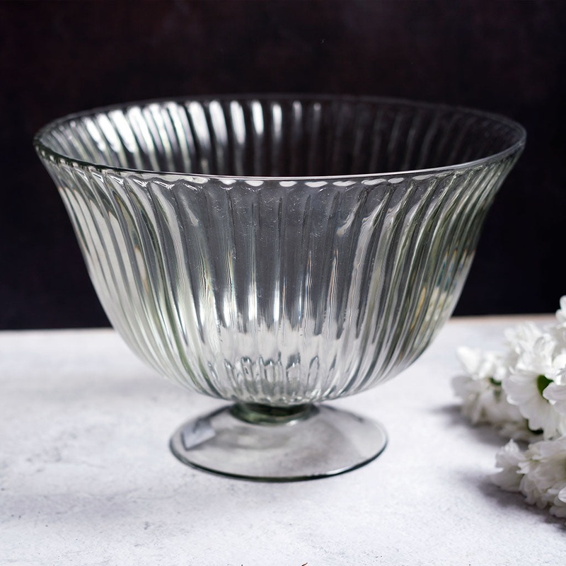 Copa XL de cristal con pie Romance de Affari of Sweden