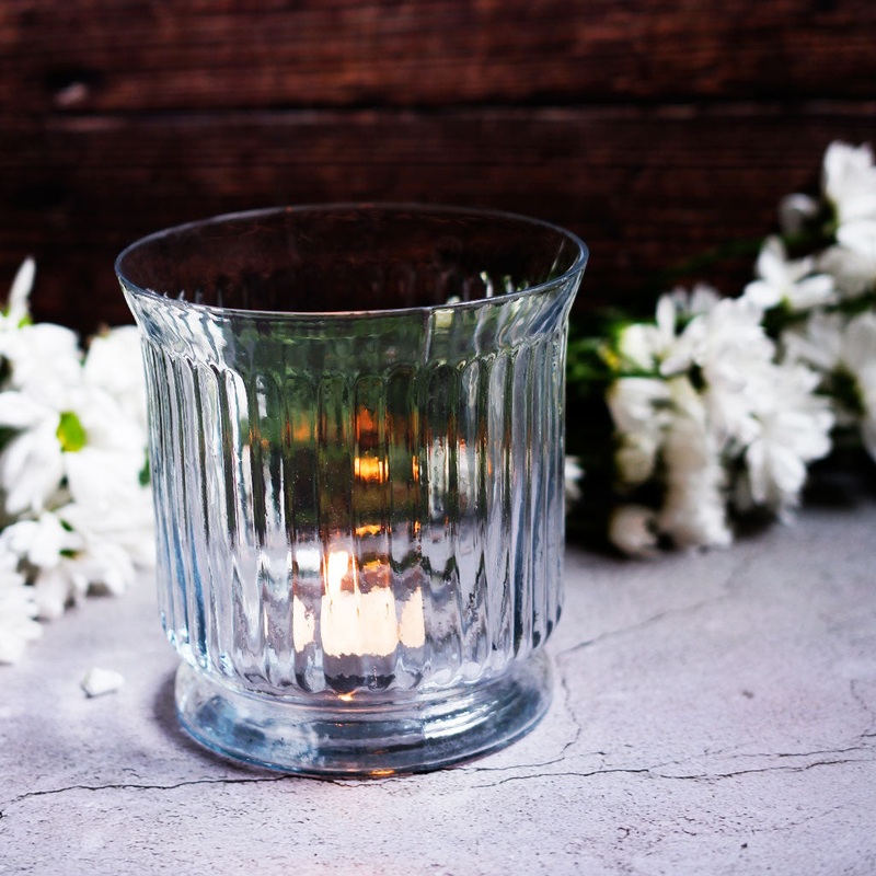 Jarrn de cristal portavelas Betty de Affari of Sweden