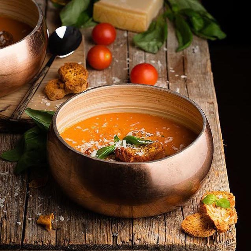 Bol de bamb con lacado de cobre KitchenCraft