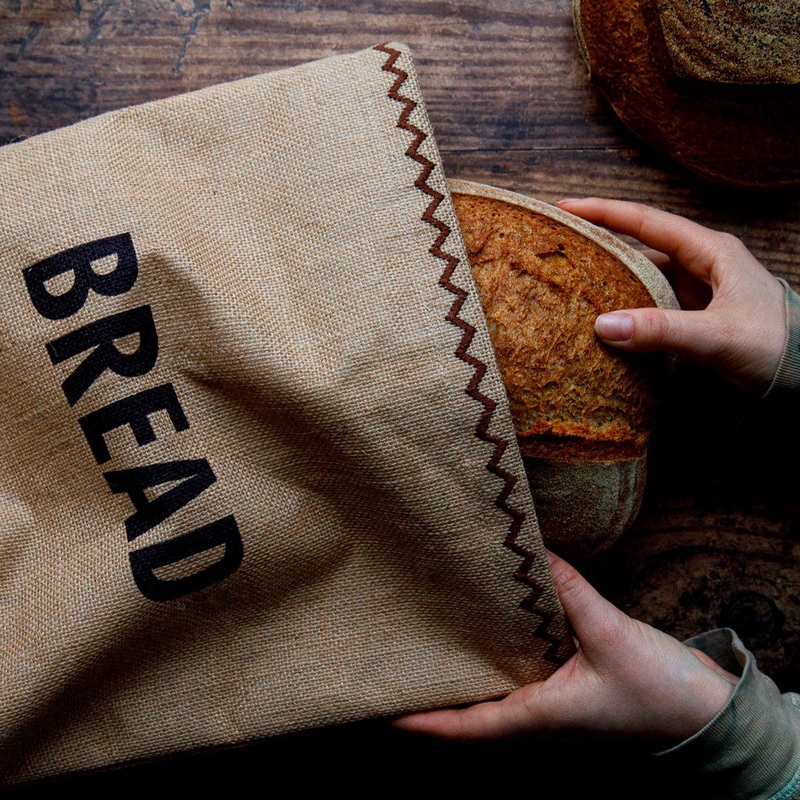 Bolsa para pan de doble capa Natural Element KitchenCraft