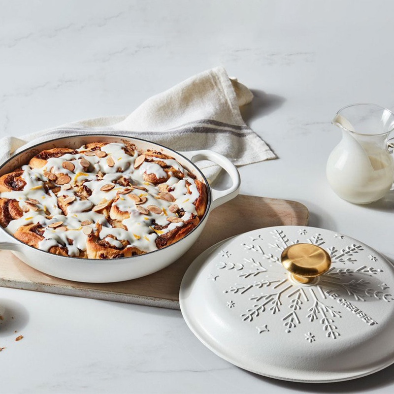 Cacerola baja de hierro Le Creuset Edicin Navidad!