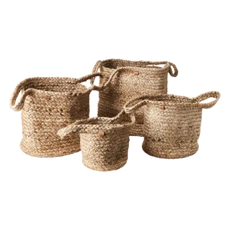 Conjunto de 4 cestas Natural Collect de Affari of Sweden