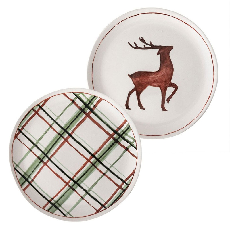 Plato cermico para postre Table of Joy Dutch Rose