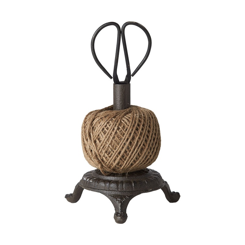 Soporte portahilo de hierro con tijeras de Affari of Sweden