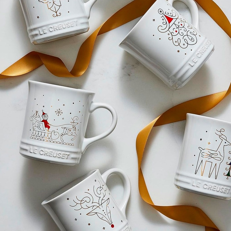 Taza cermica Coleccin Christmas Le Creuset