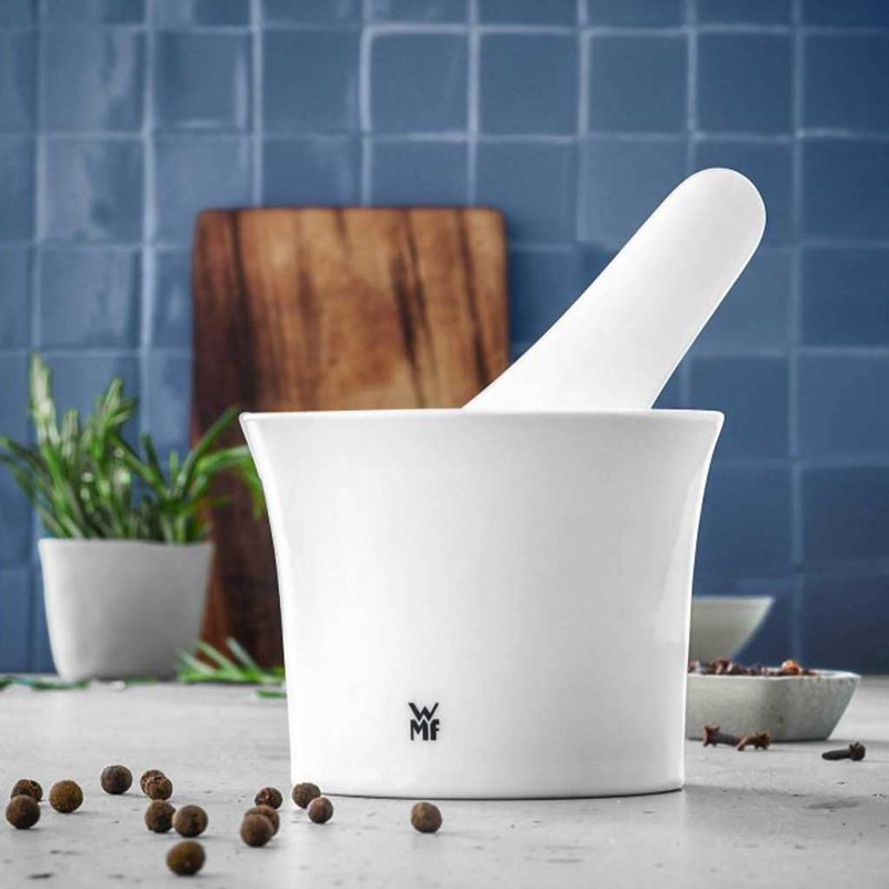 Mortero cermico con mazo Gourmet WMF