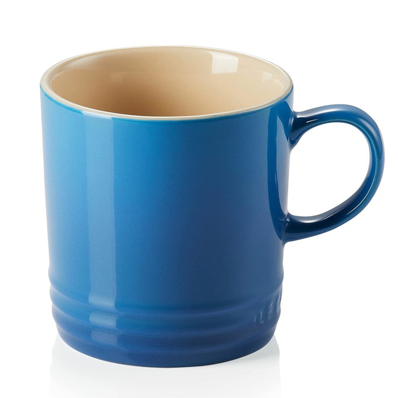 Taza cermica Azul Marseille 350 ml Le Creuset