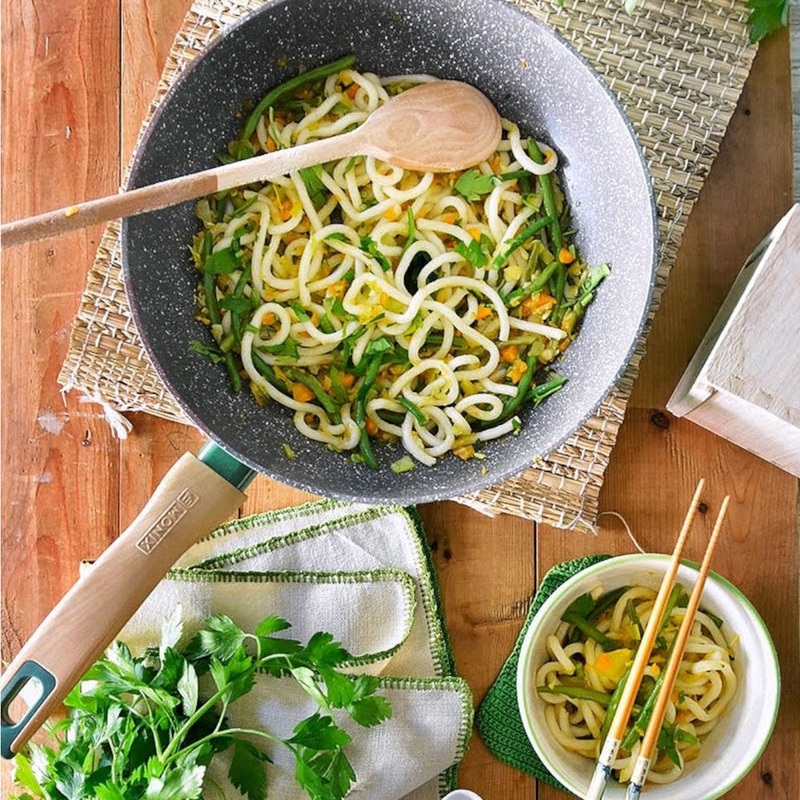 Wok antiadherente Amazonia Monix