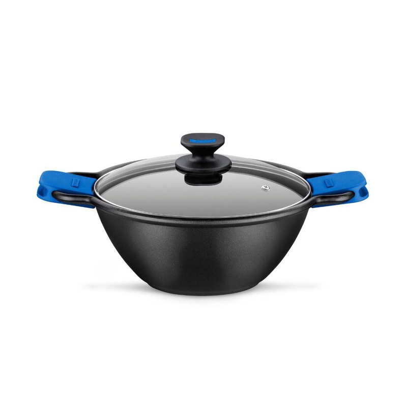 Wok antiadherente con asas Solid+ Monix