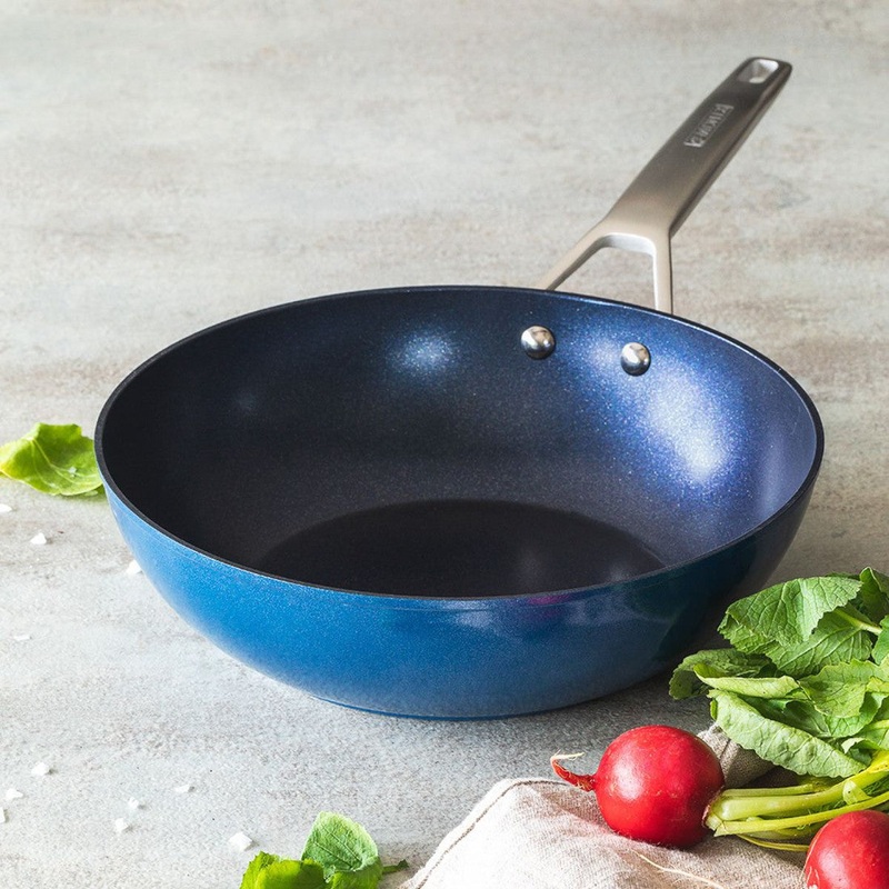 Wok antiadherente Diamond Monix