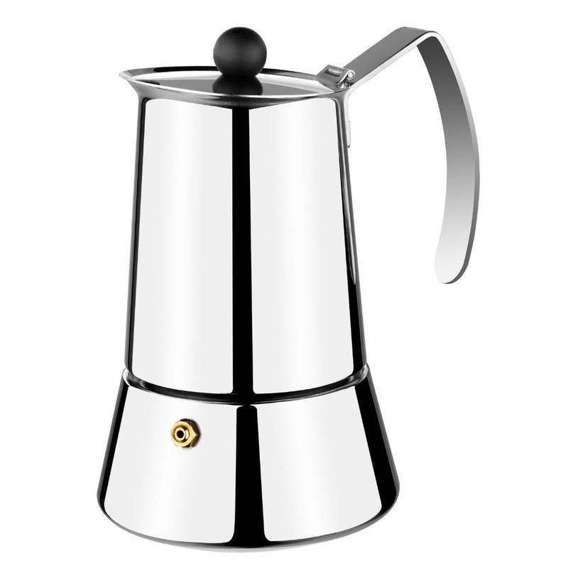 Cafetera inox Eterna Monix