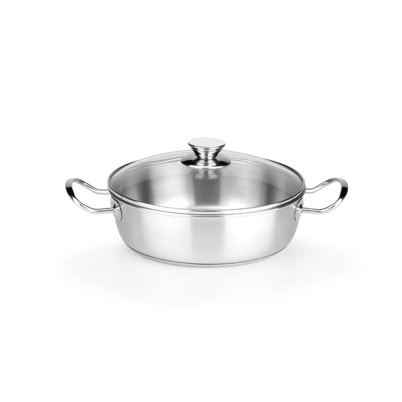 Rustidera Chef con tapa de cristal Monix