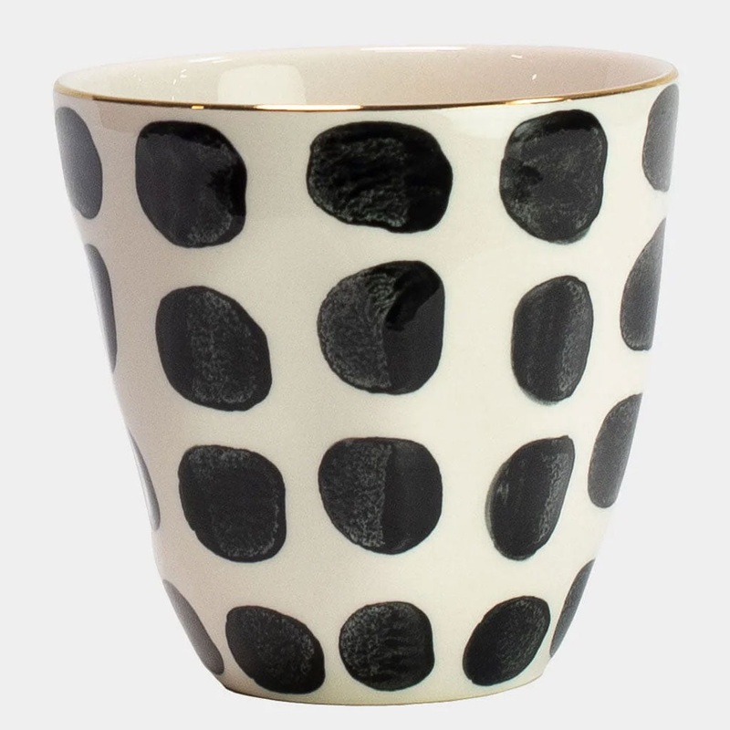 Taza vaso de gres Topos Vigdis Olsson & Jensen