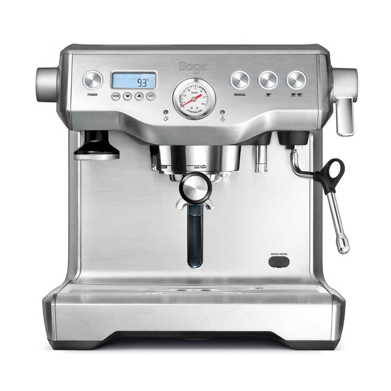 Cafetera Expresso manual con 2 calderas Dual Boiler Sage Breville