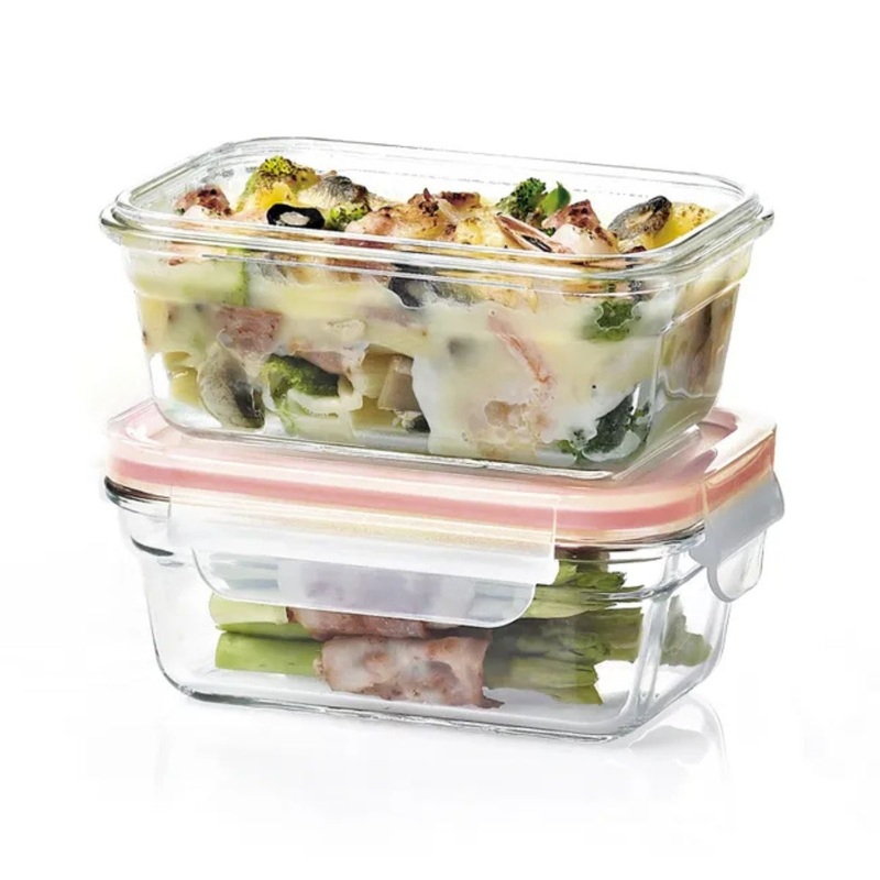 Recipientes hermticos de cristal aptos para horno Glasslock