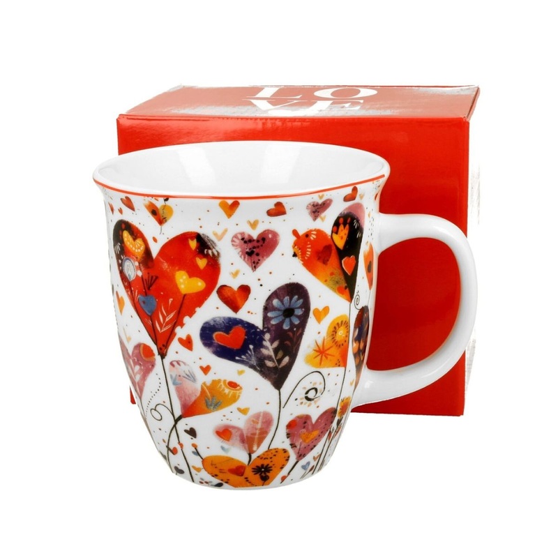 Taza Mug de porcelana Jumbo Duo