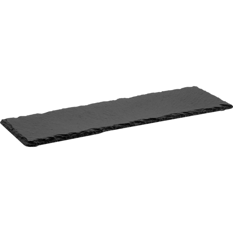 Rectangular serving slate 30x10cm