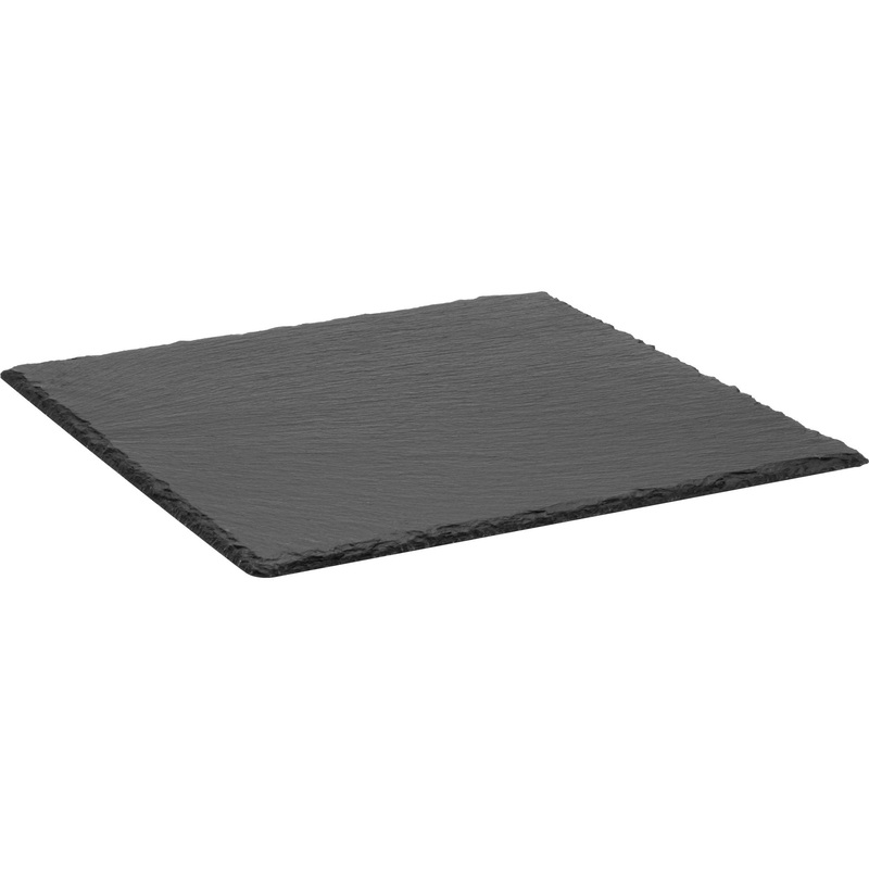 Square serving slate 25cm