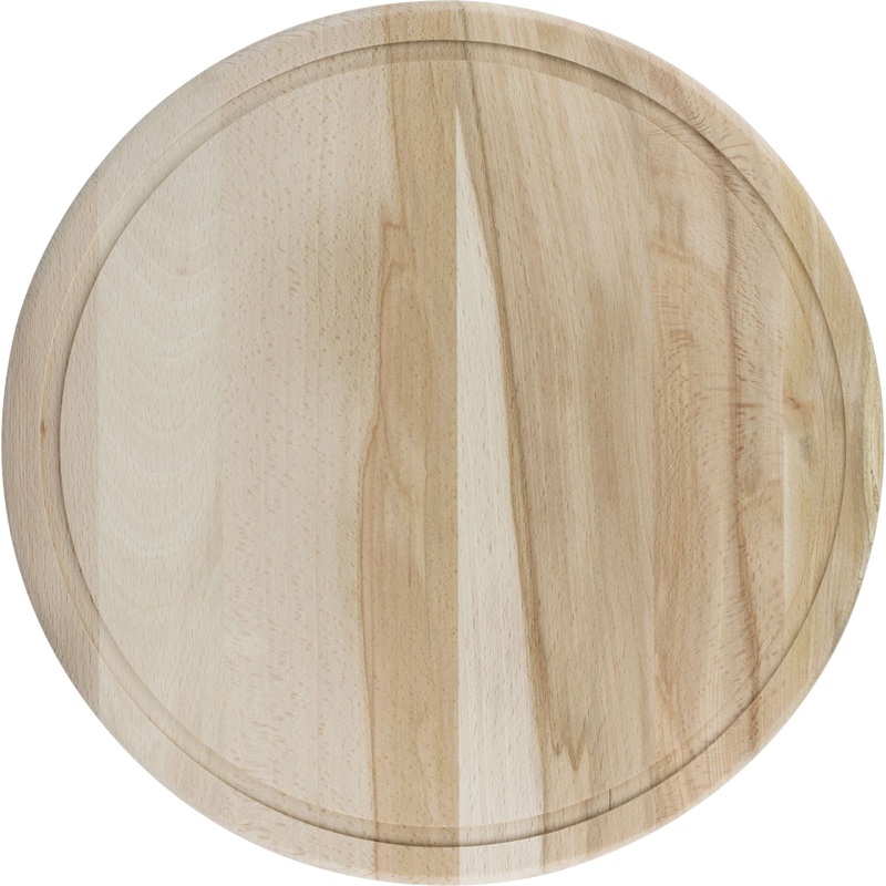 Wooden Pizza board with juice groove 31cm