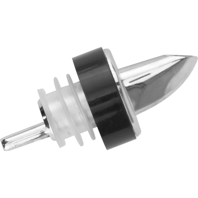 Free flow spirits pourer chrome