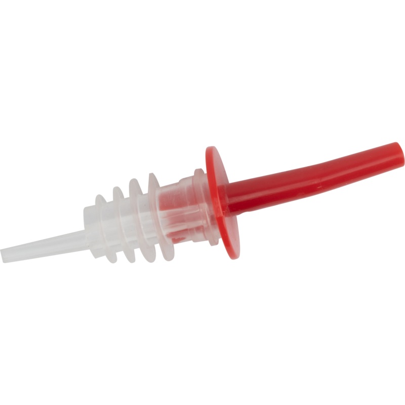 Pourer for spirits red