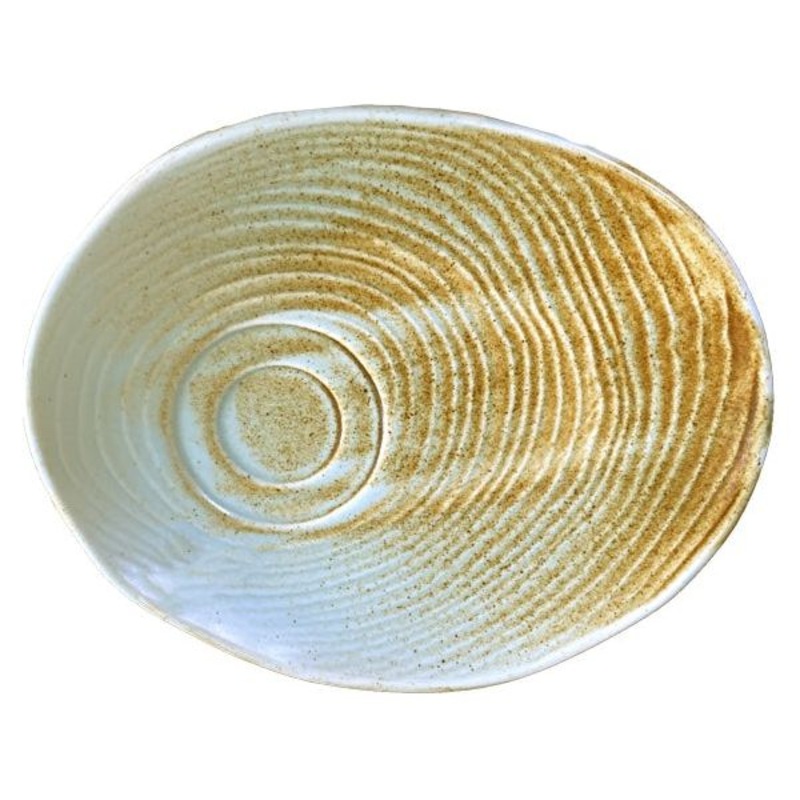 River saucer 21.5x17.5cm