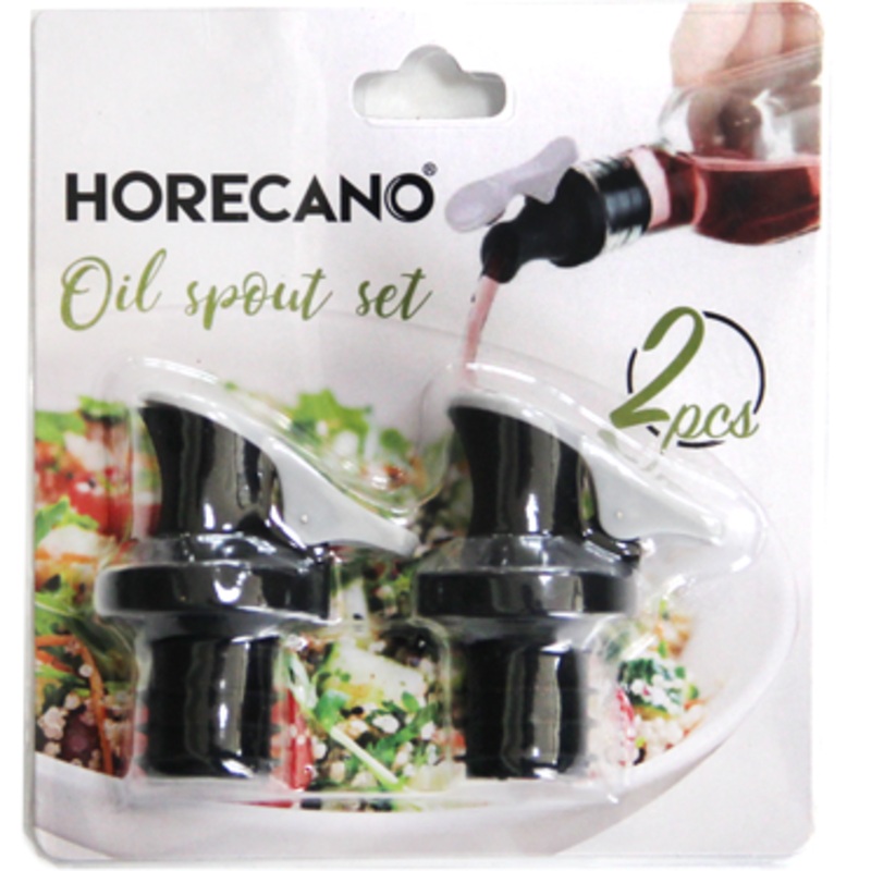 Spare oil and vinegar bottle pourer nozzle set 2pcs