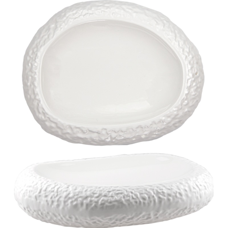 White nest presentation plate 20cm