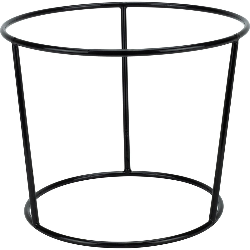 Non slip display stand black 21x20cm