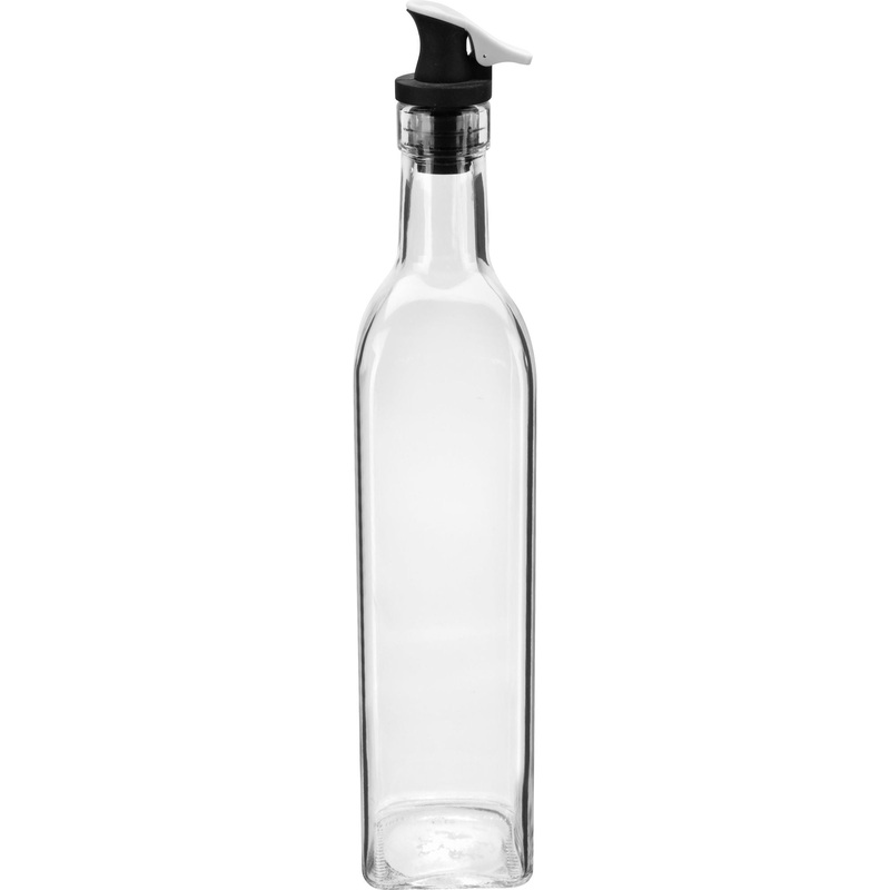 Oil/vinegar bottle with pourer and stopper 250ml
