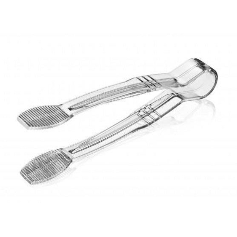 Polycarbonate flat tongs transparent 30cm