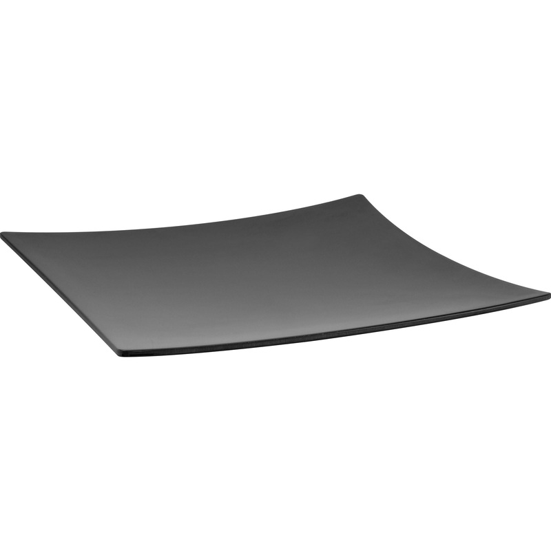 Square melamine display platter 35cm